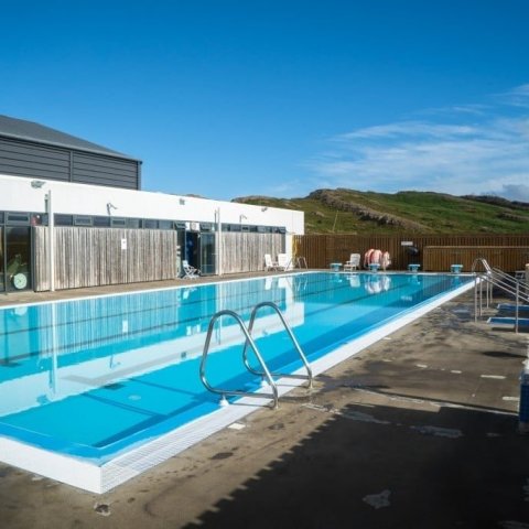 The Swimming pool in Hólmavík