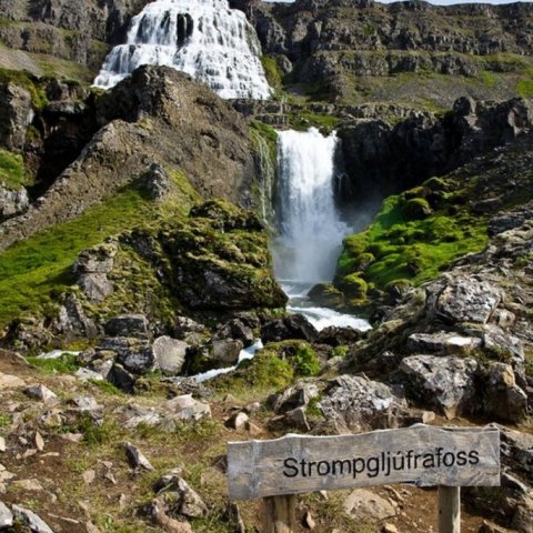 Dynjandi waterfall