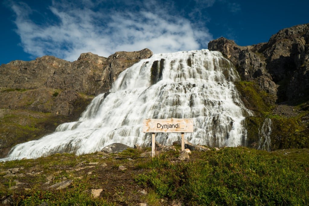 Dynjandi waterfall