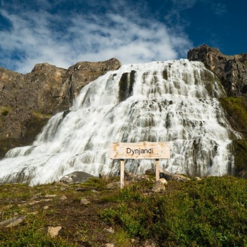 Dynjandi waterfall