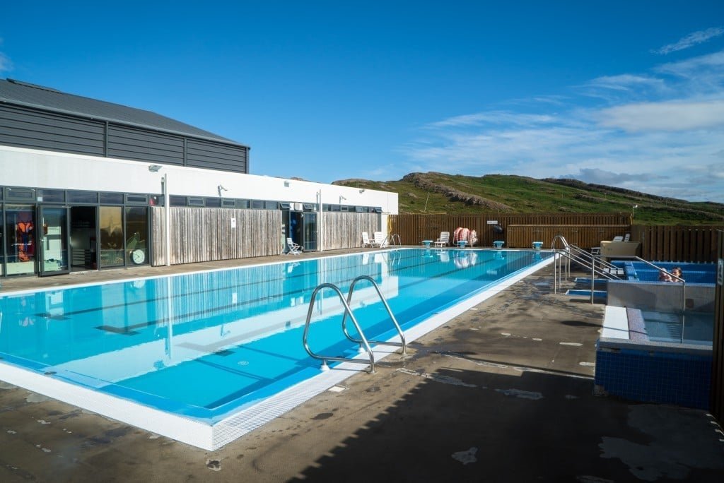 The Swimming pool in Hólmavík