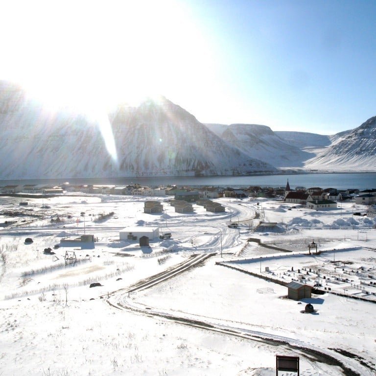Flateyri during winter