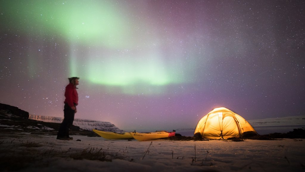 Winter camping