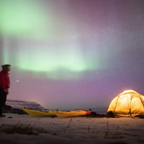 Winter camping