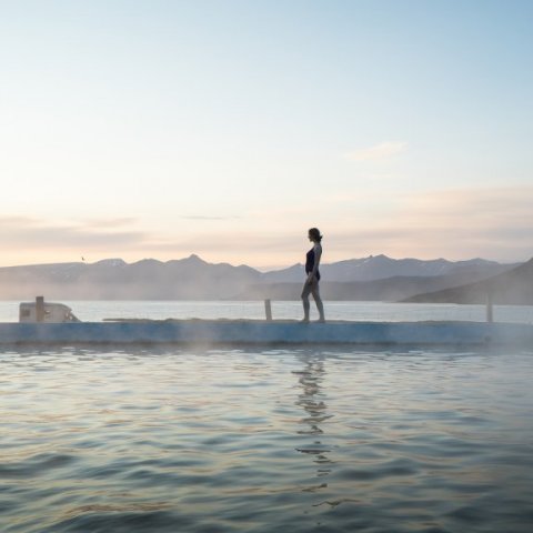 Seaside pool