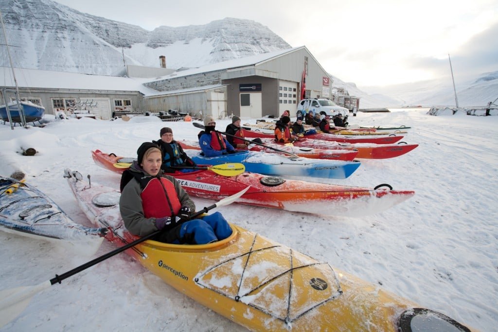 Sea kayaking