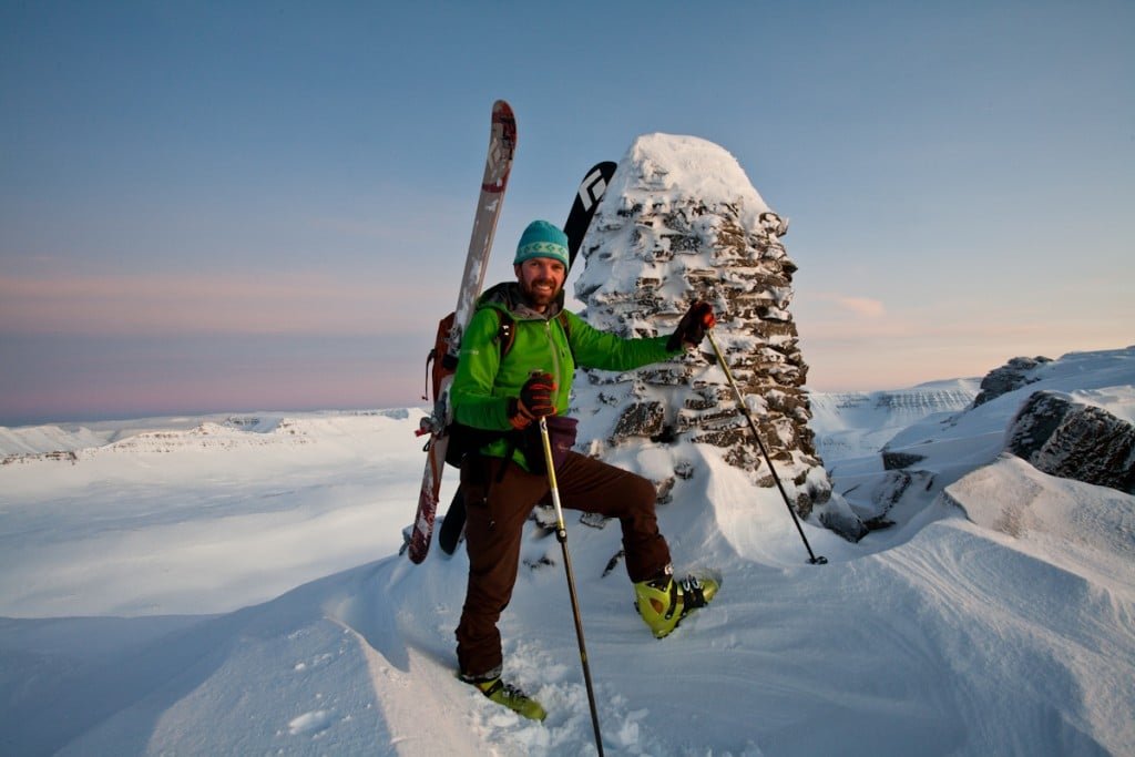 Back-country skiing