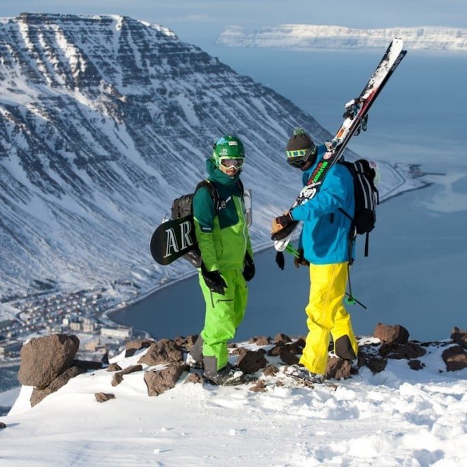 View over the fjords